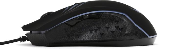 Immagine prodotto Varr Mouse USB da gioco, DPI regolabile (1200, 1800, 2400 o ), 6 pulsanti con rotella di scorrimento (Cablato)