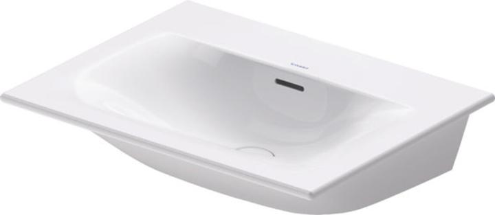 Produktbild Duravit Waschtisch VIU 630x490mm m ÜL m HLB o Hahnloch weiss WG (490 mm, 630 mm)
