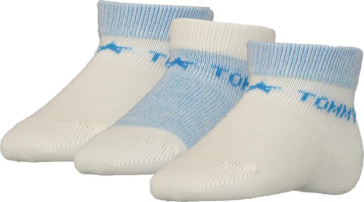 Produktbild Tommy Hilfiger Unisex Baby TH 3P Newborn GIFTBOX CLSSC Sock, Sky Blue, 11/14 (11 - 14)