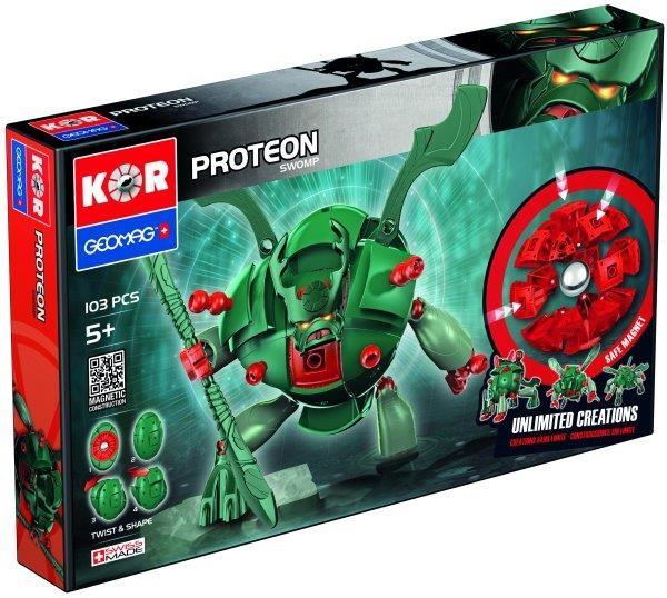 その他 KOR Geomag Proteon Swomp (103 Pieces) Geomag Kor Proteon Swomp Transformer - 103 Piece Creative
