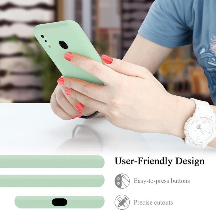 Immagine prodotto Cadorabo Copertura della cassa del silicone liquido TPU (Samsung Galaxy A20, Samsung Galaxy M10s, TCL A30)