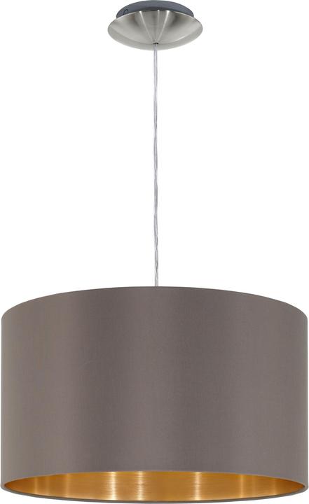 Matt nickel, Cappuccino, Gold