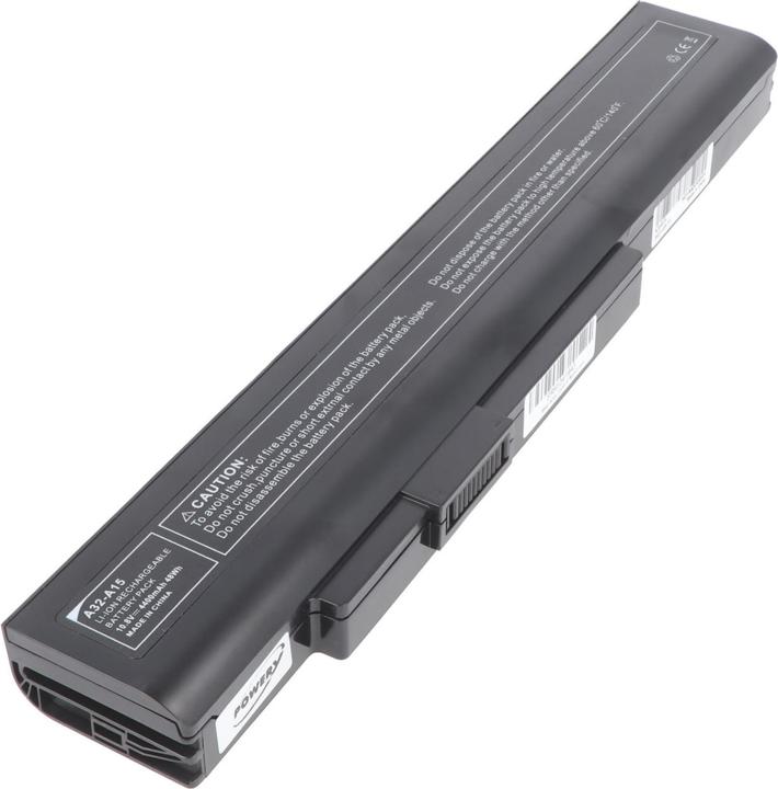 Actual product image Fujitsu-Siemens Battery FPCBP343, LifeBook N532 (6 Cells, 4400 mAh)
