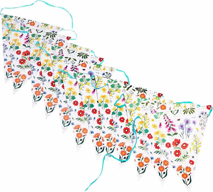 Actual product image Rex London paper garland wild flowers