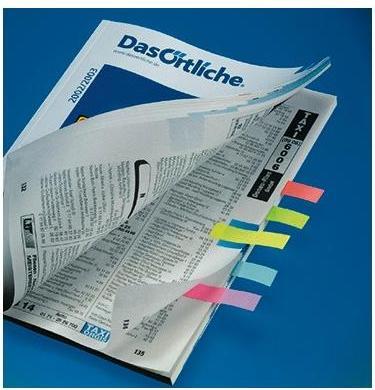 Produktbild Sigel Haftnotizen Brillant (20 x 50 mm)
