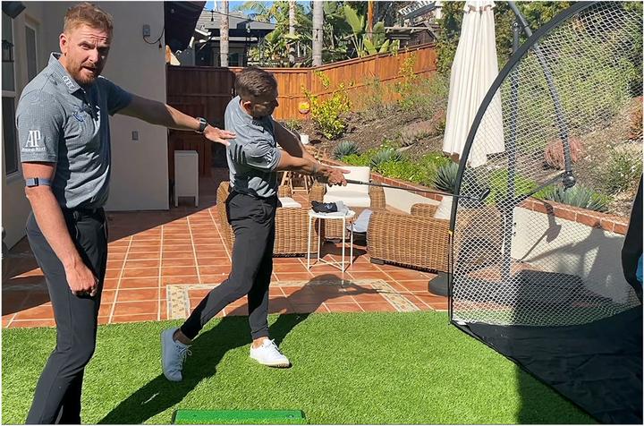 Image du produit Me and my Golf Tapis de frappe de golf Dual Turf