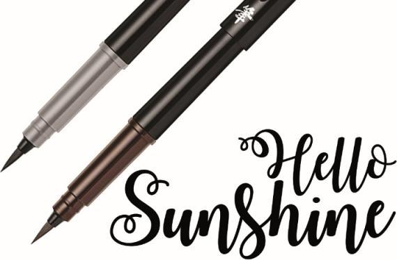Produktbild Pentel Pinselstift Pocket Brush Nachfülleinheit (Sepia, 4 x)