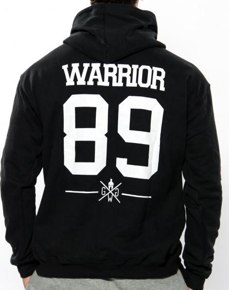 Image du produit Gym Generation Sweat à capuche Warriors Flag BLACK (M)