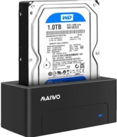 Deltacoimp External HDD dock USBB 3.5" or 2.5" USB 3.1 Gen1 5 Gbps