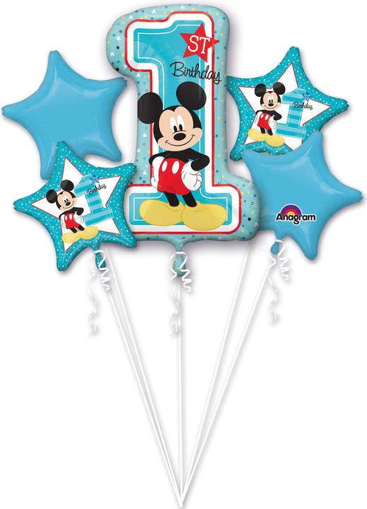 Produktbild Anagram Ballonstrauss 1. Geburtstag Mickey Mouse