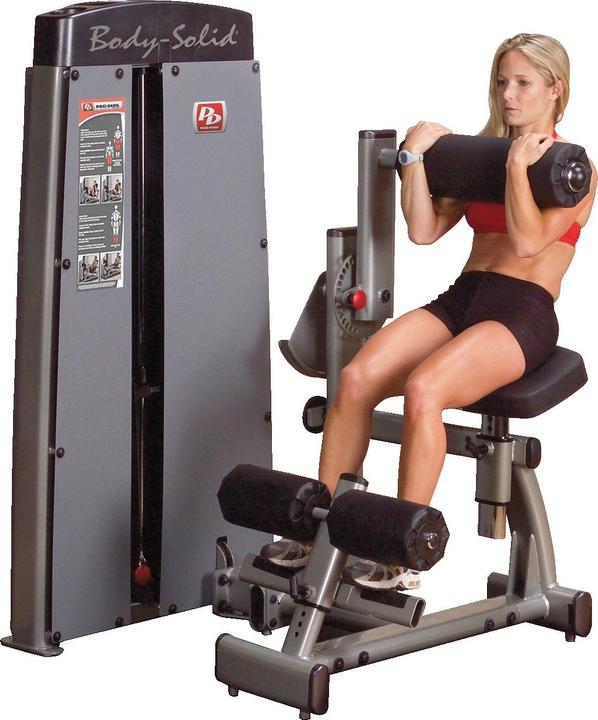 Image du produit Body-Solid Machine pour abdominaux et dos Pro Dual