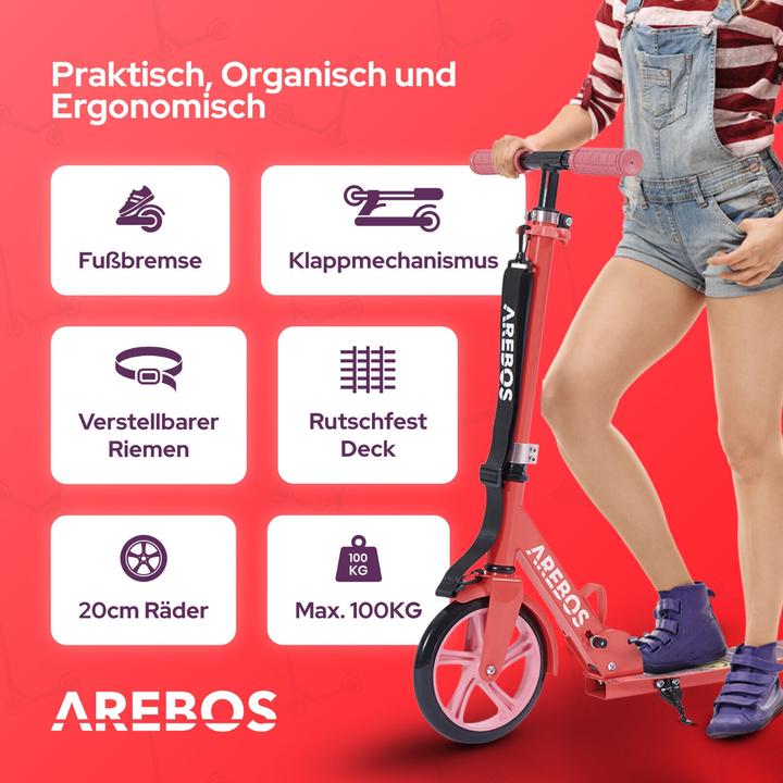 Produktbild Arebos Tretroller