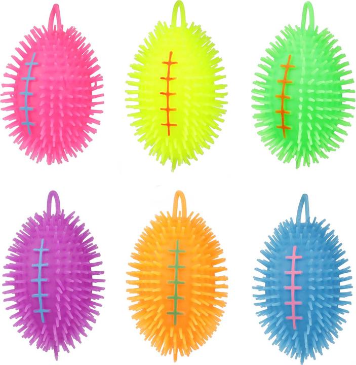 Actual product image Toi-Toys Pufferz Buffer Ball Rugby, 14cm