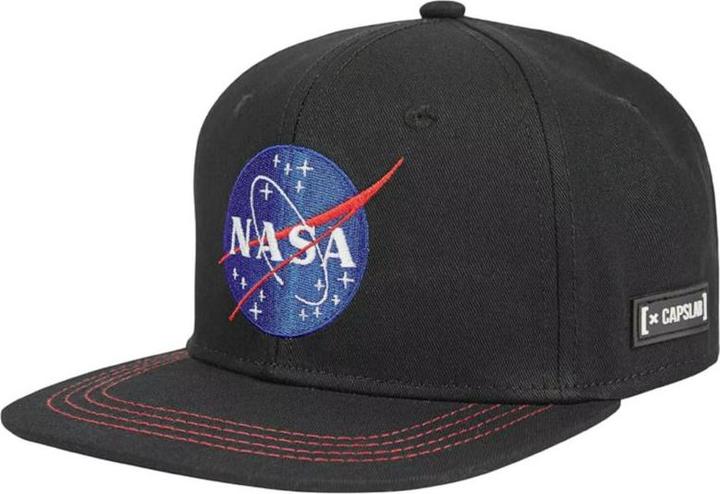 Capslab Space Mission NASA Snapback Cap CL-NASA-1-US2 Schwarz Einheitsgrösse (One Size)