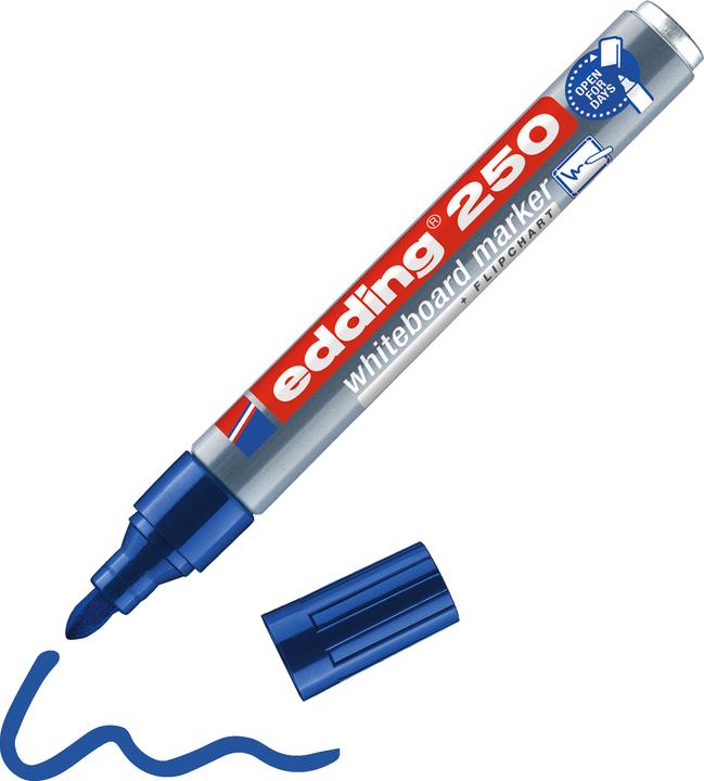 Actual product image Edding 250 (Blue, 3 mm, 1 x)