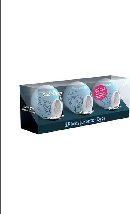 Produktbild Satisfyer Masturbator Egg Set - Savage