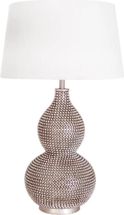 Actual product image By Rydens Table Lamp Lofty H55cm Satin / Shade White E27 4001840-6508 (E27)