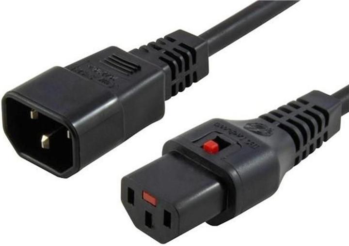 Produktbild MicroConnect Spannungsversorgungs-Verlängerungskabel (1 m, C13)