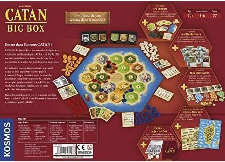 Actual product image Kosmos Catan Big Box (French)