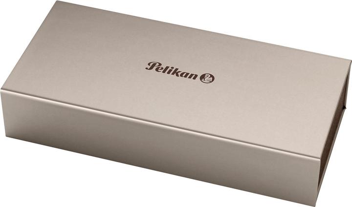 Actual product image Pelikan Fountain Pen M600 Black M Case (Gold, Black, 1 x)