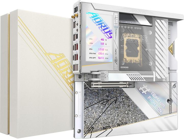 Actual product image Gigabyte Z790 AORUS XTREME X ICE (LGA 1700, Intel Z790 Express, E-ATX)