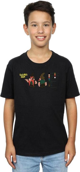 Immagine prodotto Looney Tunes Yosemite Sam Colour Code Maglietta Ragazzi (128)