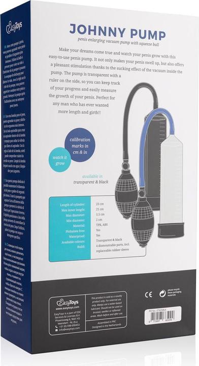 Actual product image Easytoys Johnny Pump