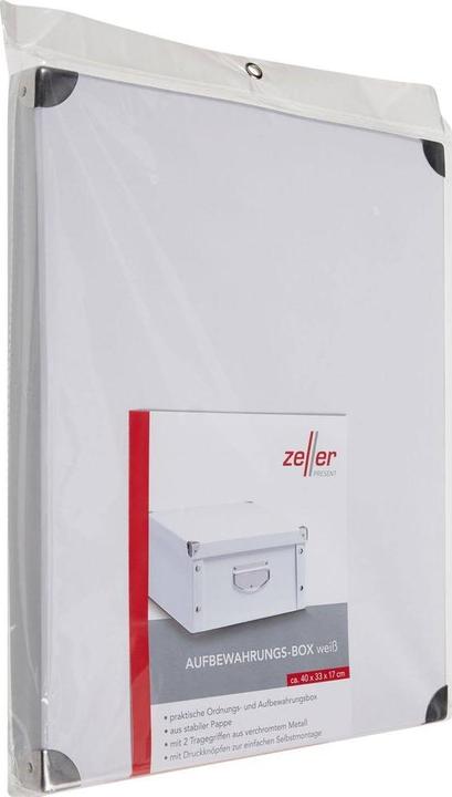 Image du produit Zeller Present Boîte de rangement (33 x 17 x 40 cm, 22.50 l)
