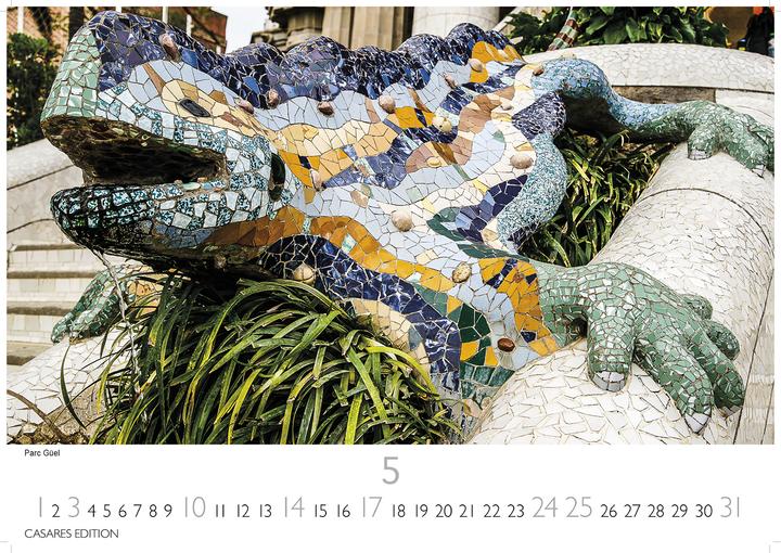 Actual product image Barcelona 2026 L 35x50cm (35 x 50 cm, German)