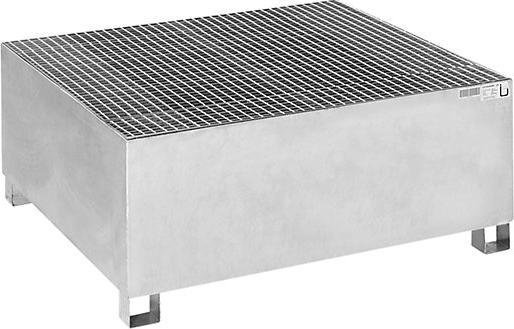 Actual product image eurokraft basic Steel sump tray for tank container IBC/KTC (1100 l)