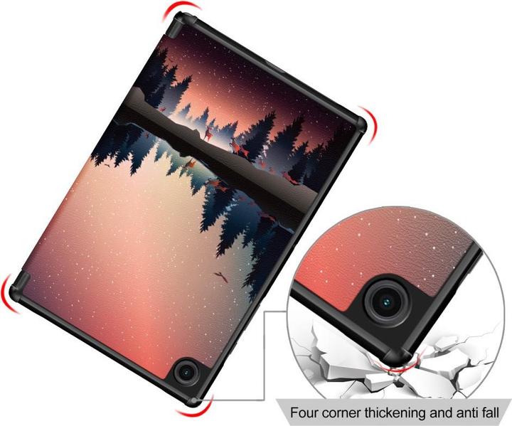 Image du produit Cover-Discount Galaxy Tab A8 10.5 - Étui Smart Tri-fold Forêt (Galaxy Tab A8)