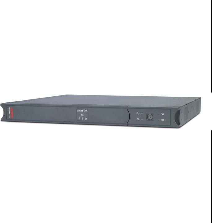 Productafbeelding APC SC450RMI, Rek (450 VA, 280 W, Lijninteractief UPS)
