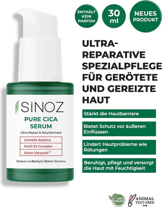 Produktbild Sinoz Pure Cica Serum 30ml (30 ml)