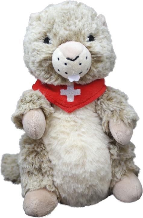 Actual product image Warmies Minis Warmth Soft Toy Marmot Lavender Filling removable pack