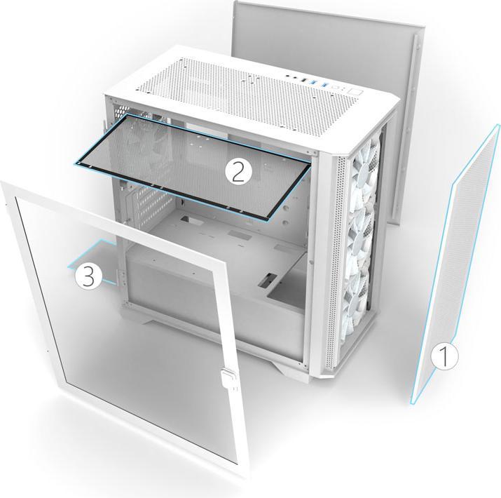 Produktbild Montech Air 100 (mATX, Mini-ATX)