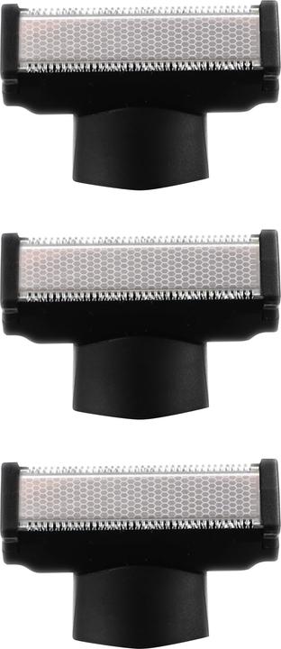 Produktbild Melissa 16680055 - Set von 3 zusätzlichen Scherköpfen für den 16680054 Barttrimmer - Schwarz (3 x)