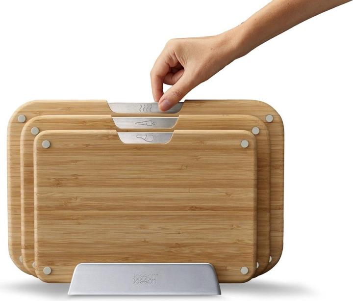 Produktbild Joseph Joseph 3er Set Nest Boards Schneidbrett mit Halterung