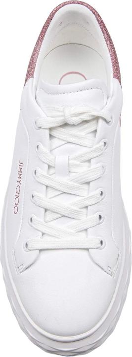 Produktbild Jimmy Choo white leather sneakers with glitter degrade (39)