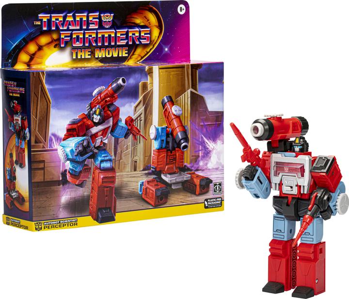 Immagine prodotto Hasbro Statuetta Transformers: The Movie Retro Perceptor 14 cm