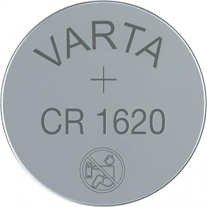 Actual product image Varta Electronics CR1620 (1 pcs., CR1620, 70 mAh)