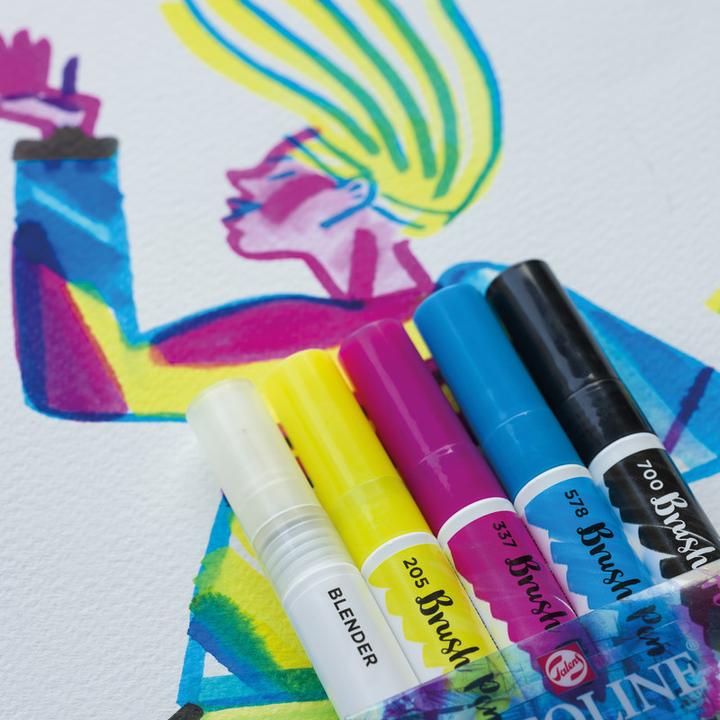 Image du produit Talens Pinceau Ecoline (Transparent, 1 x)