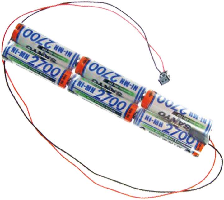 Immagine prodotto Sanyo S-BATTERIA HR-3U 2700MAH/7.2V MIGN.MPX (7.20 V, 2700 mAh)