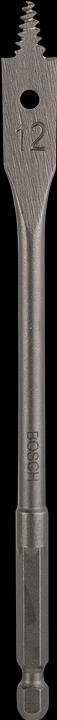 Image du produit Bosch Zubehör Mèche à fraiser plate Self Cut, hexagonale D= 12,0 mm L= 152 mm (12 mm)