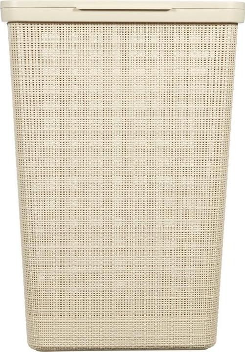 Actual product image Curver NATURAL STYLE Laundry Basket 58L Cream