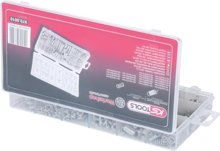 Produktbild KS Tools Sortiment Federn, 200-tlg.