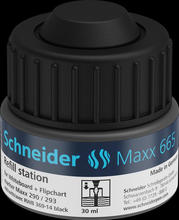 Produktbild Schneider Maxx 665 Marker-Nachfüller (Nachfülleinheit, Schwarz)