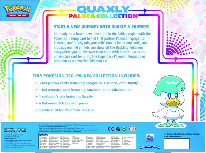 Actual product image Pokémon Paldea Box (English, Box Set & Collection)