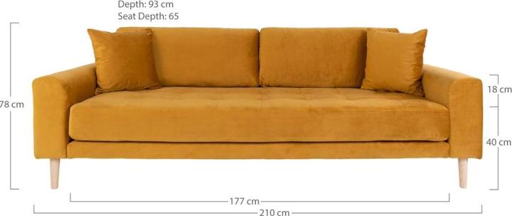 Produktbild House Nordic Lido (3-Sitzer)