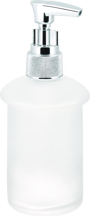 Immagine prodotto tesa Flacone di ricambio in vetro per dispenser di sapone, con soluzione adesiva inclusa, senza foratura