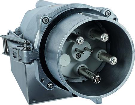 Actual product image Mennekes MEN 75389 400A4P 6H400V Wall plug IP67